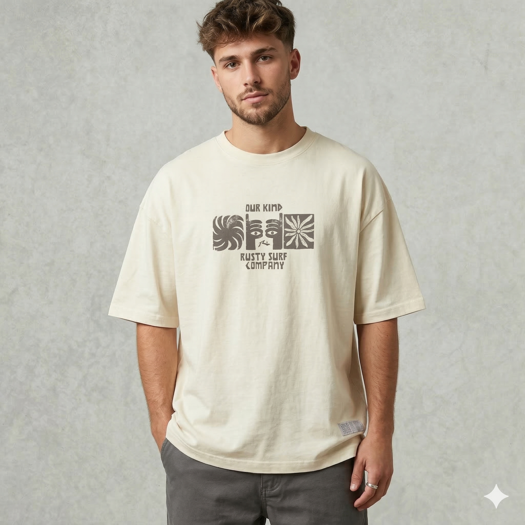 Remera oversize